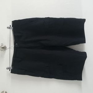 Black Cargo Shorts